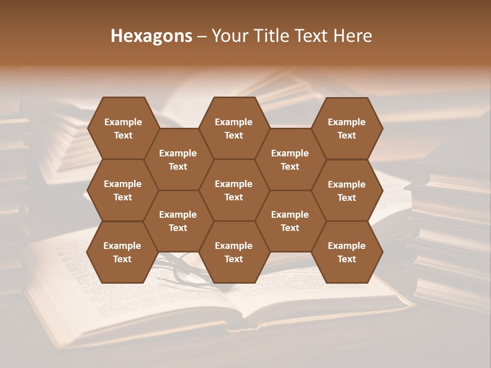 Stack Glasses Wisdom PowerPoint Template