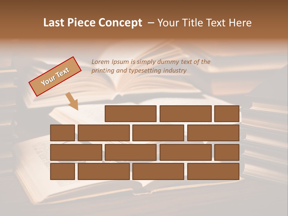 Stack Glasses Wisdom PowerPoint Template