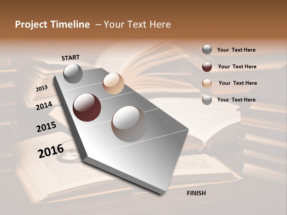 Stack Glasses Wisdom PowerPoint Template