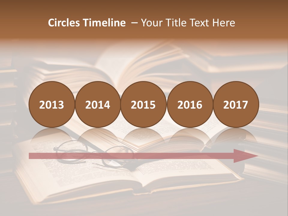 Stack Glasses Wisdom PowerPoint Template