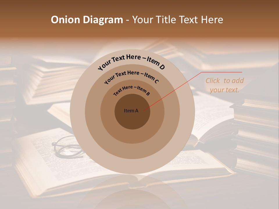 Stack Glasses Wisdom PowerPoint Template