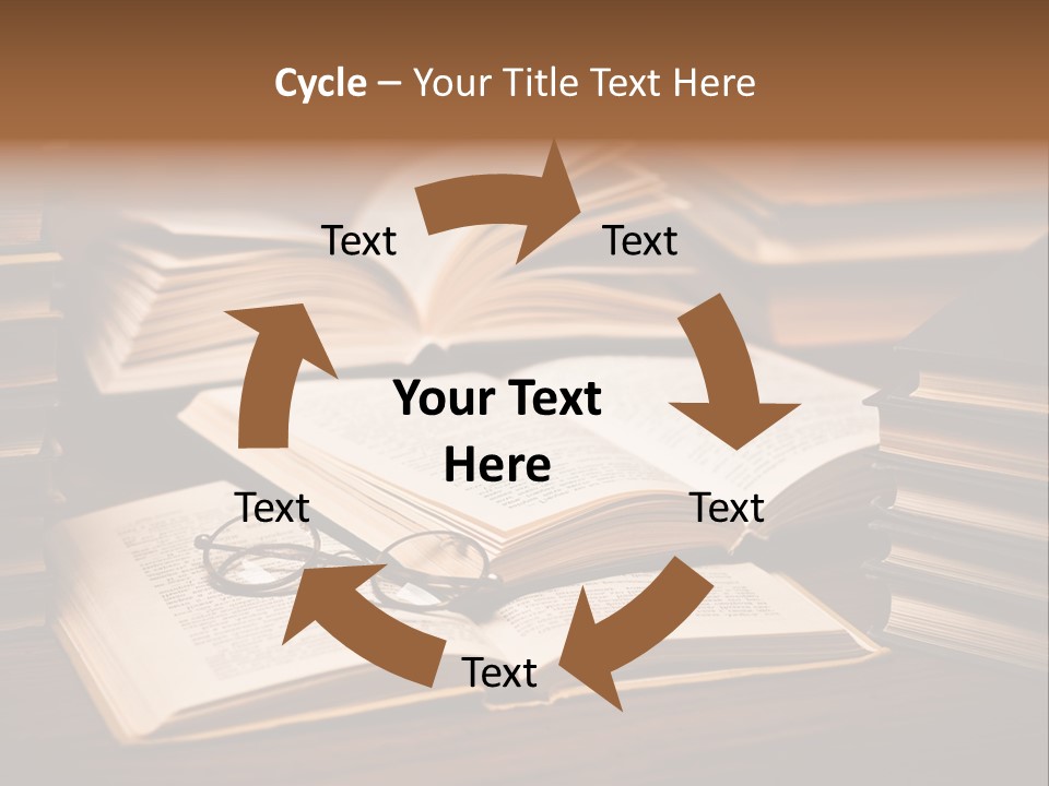 Stack Glasses Wisdom PowerPoint Template