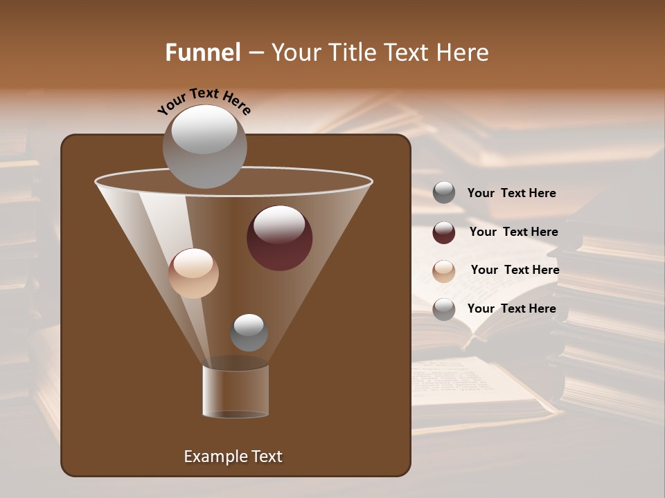 Stack Glasses Wisdom PowerPoint Template