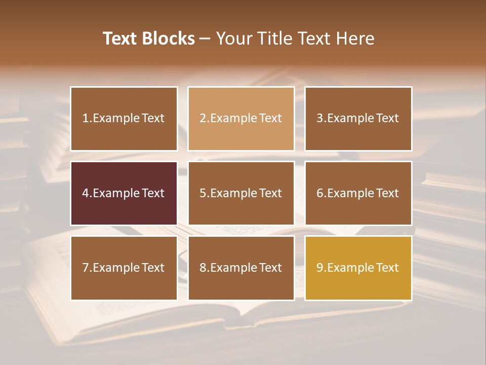 Stack Glasses Wisdom PowerPoint Template