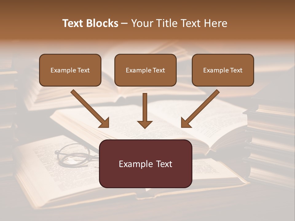 Stack Glasses Wisdom PowerPoint Template