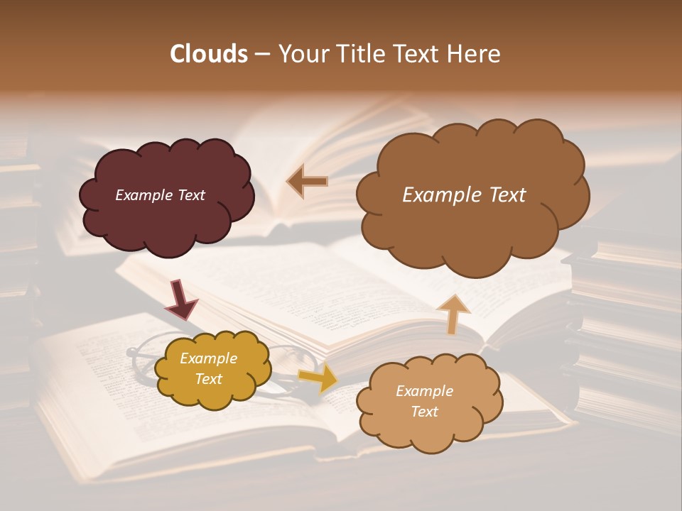 Stack Glasses Wisdom PowerPoint Template
