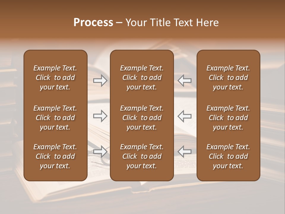 Stack Glasses Wisdom PowerPoint Template