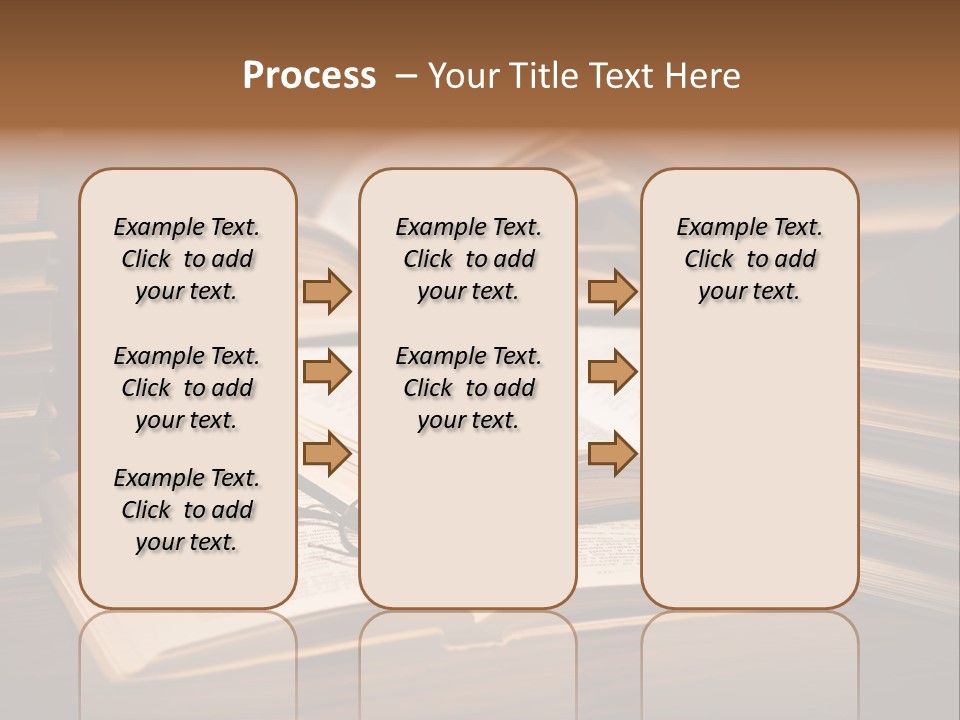 Stack Glasses Wisdom PowerPoint Template