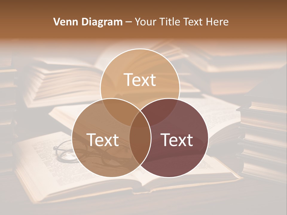 Stack Glasses Wisdom PowerPoint Template