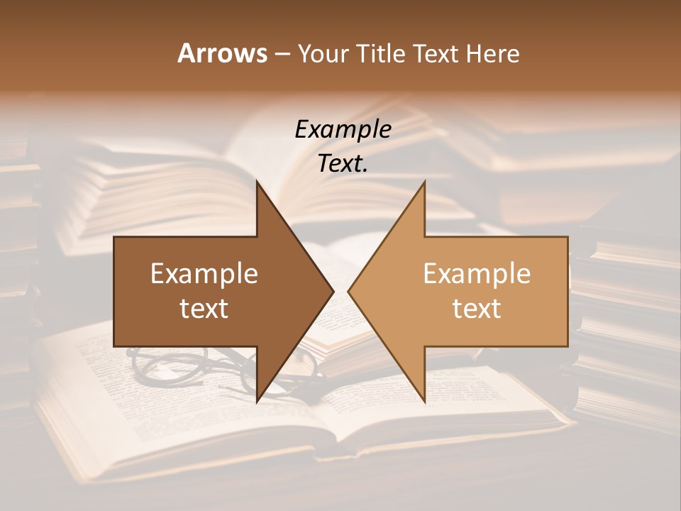 Stack Glasses Wisdom PowerPoint Template