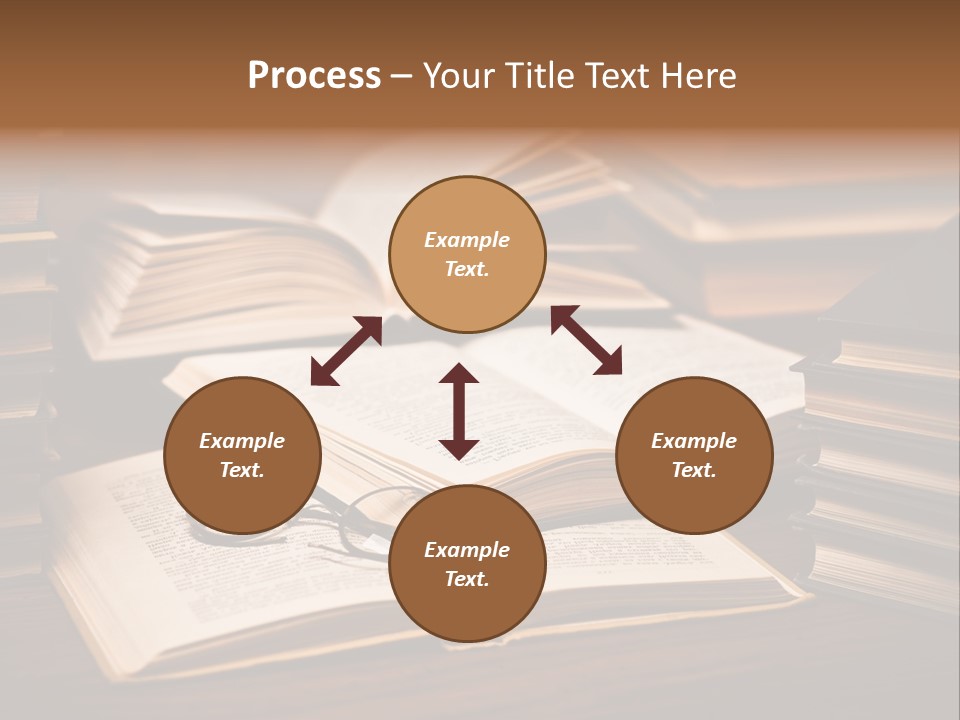 Stack Glasses Wisdom PowerPoint Template