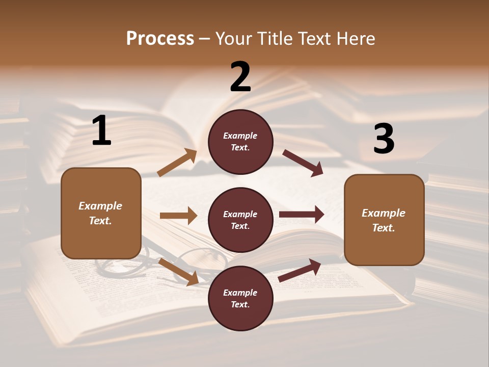 Stack Glasses Wisdom PowerPoint Template