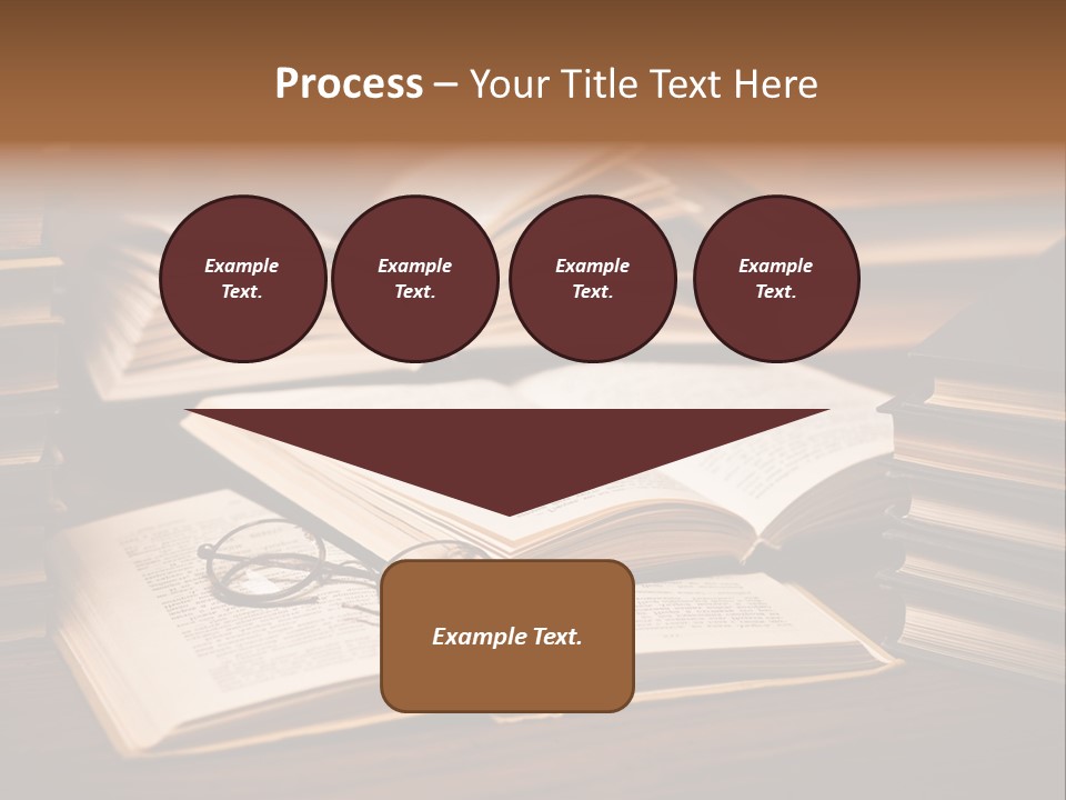 Stack Glasses Wisdom PowerPoint Template