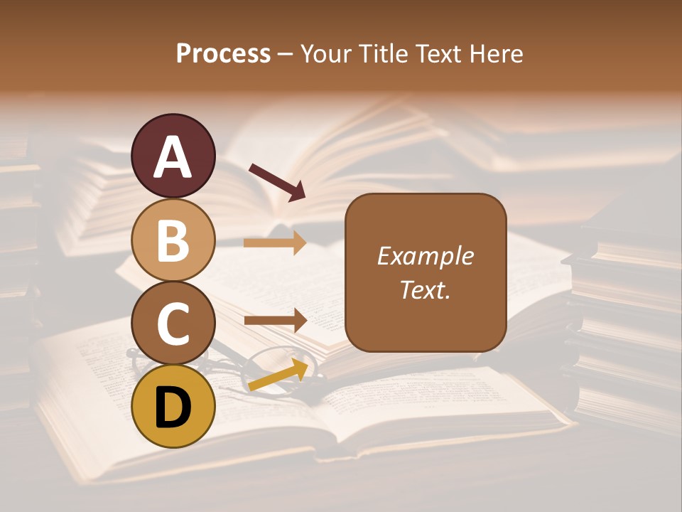 Stack Glasses Wisdom PowerPoint Template