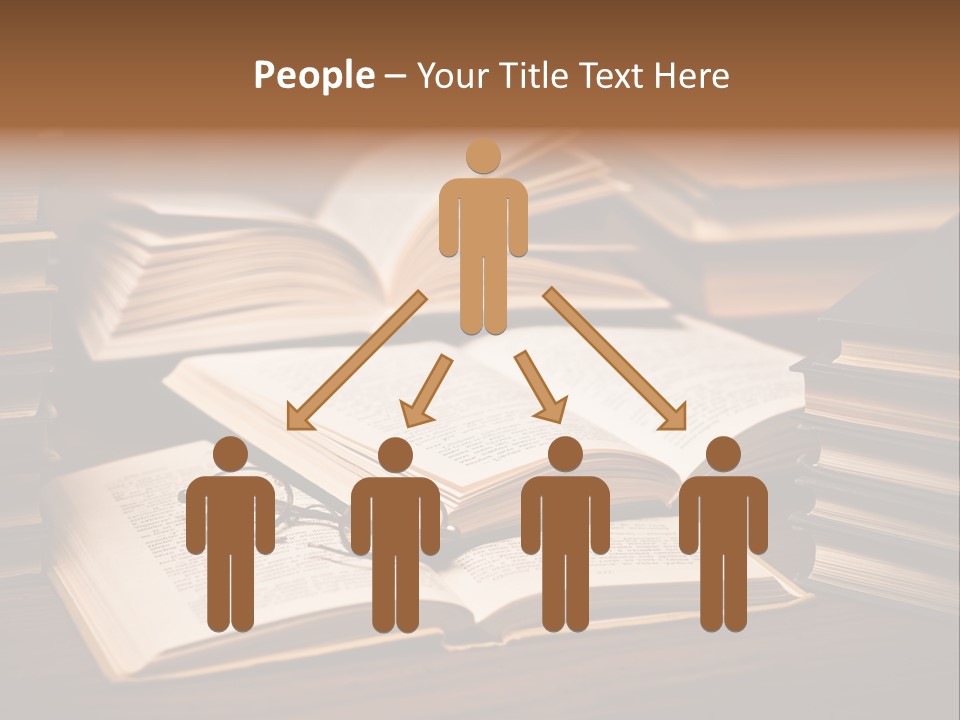 Stack Glasses Wisdom PowerPoint Template