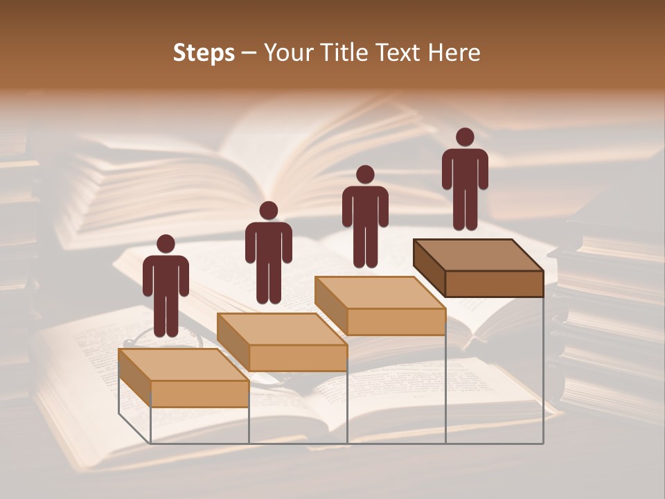Stack Glasses Wisdom PowerPoint Template