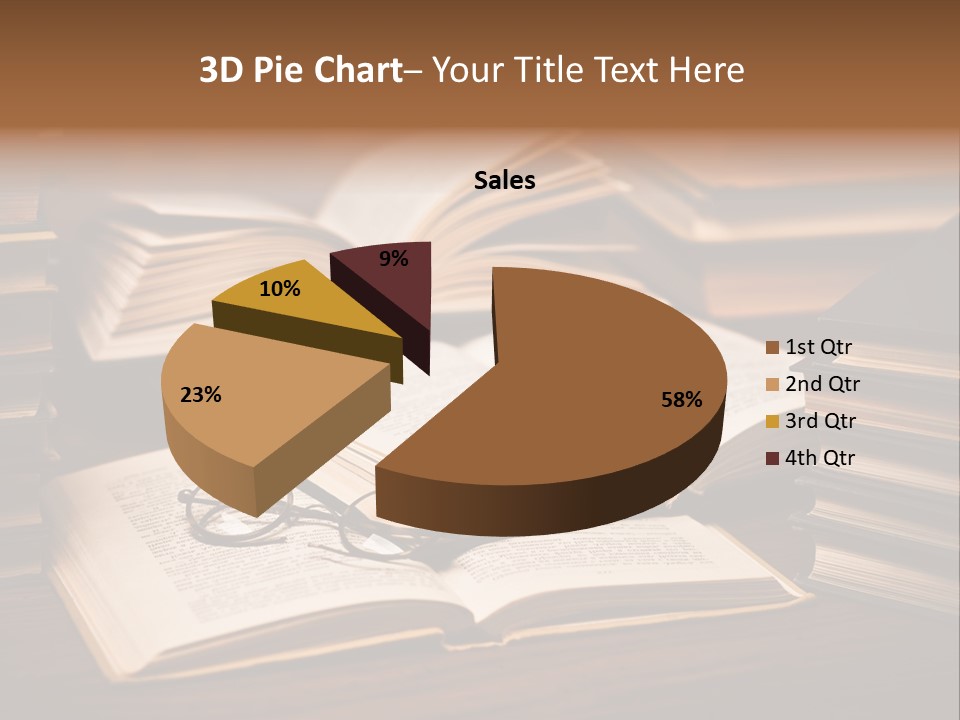 Stack Glasses Wisdom PowerPoint Template