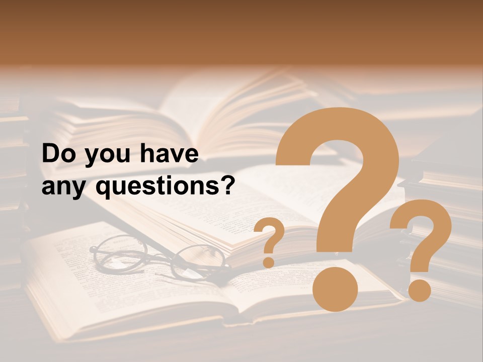 Stack Glasses Wisdom PowerPoint Template