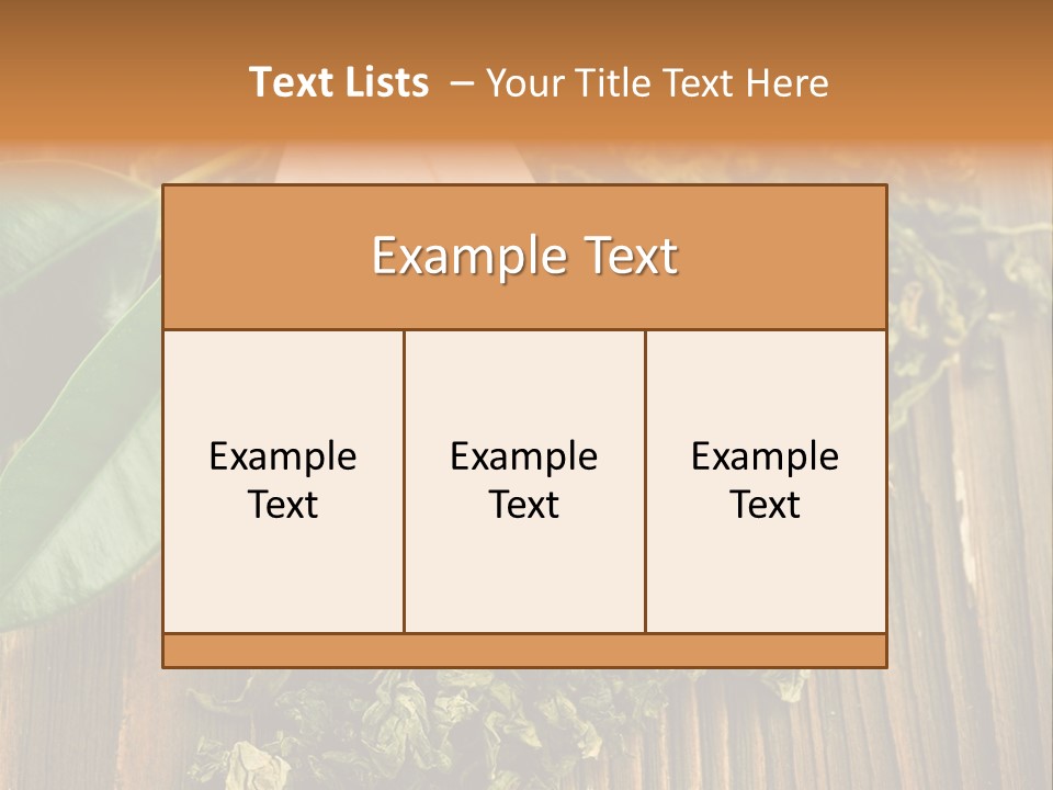 Objects Medicine East PowerPoint Template