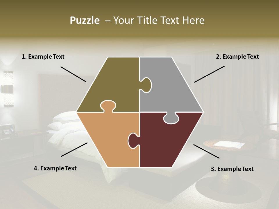 Pillow Bed Suite PowerPoint Template