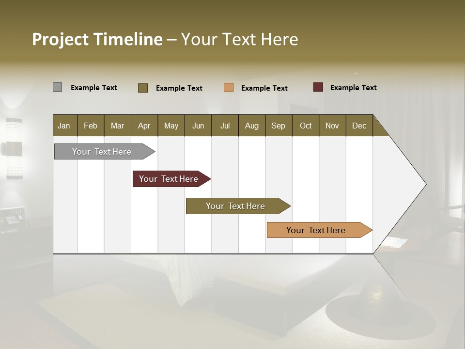 Pillow Bed Suite PowerPoint Template