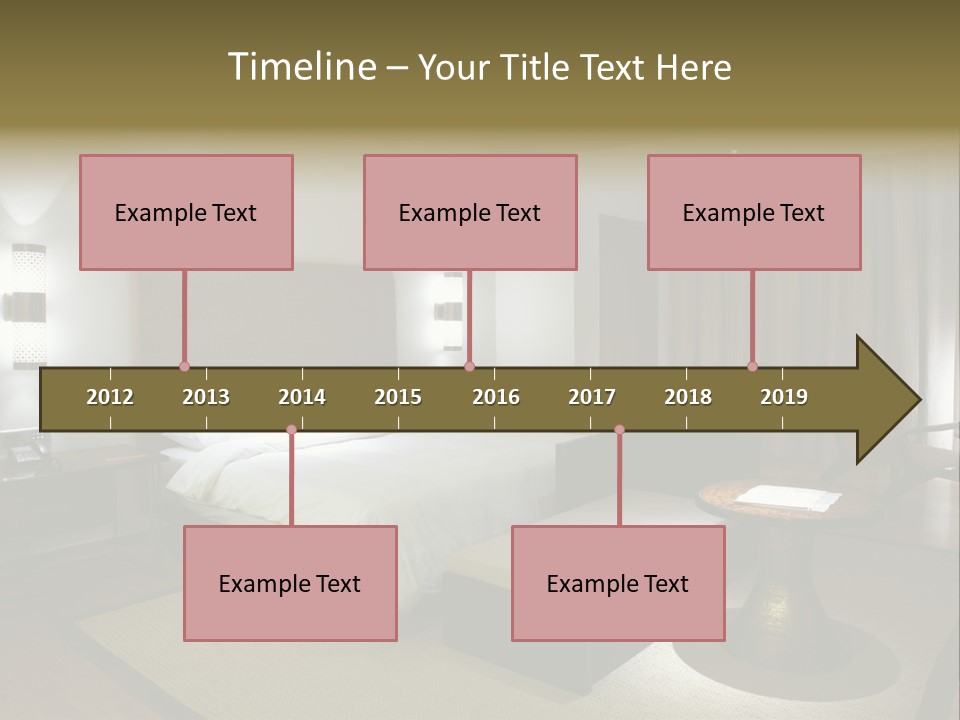Pillow Bed Suite PowerPoint Template