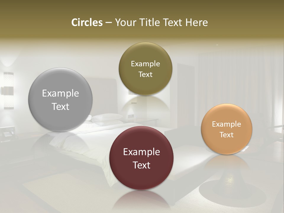 Pillow Bed Suite PowerPoint Template