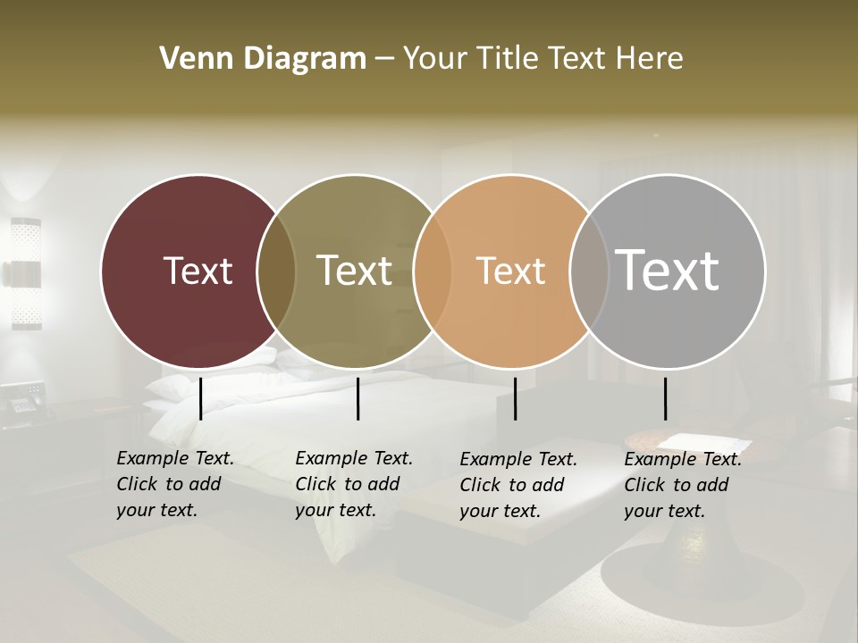 Pillow Bed Suite PowerPoint Template