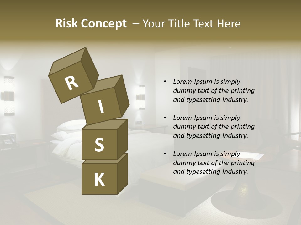 Pillow Bed Suite PowerPoint Template