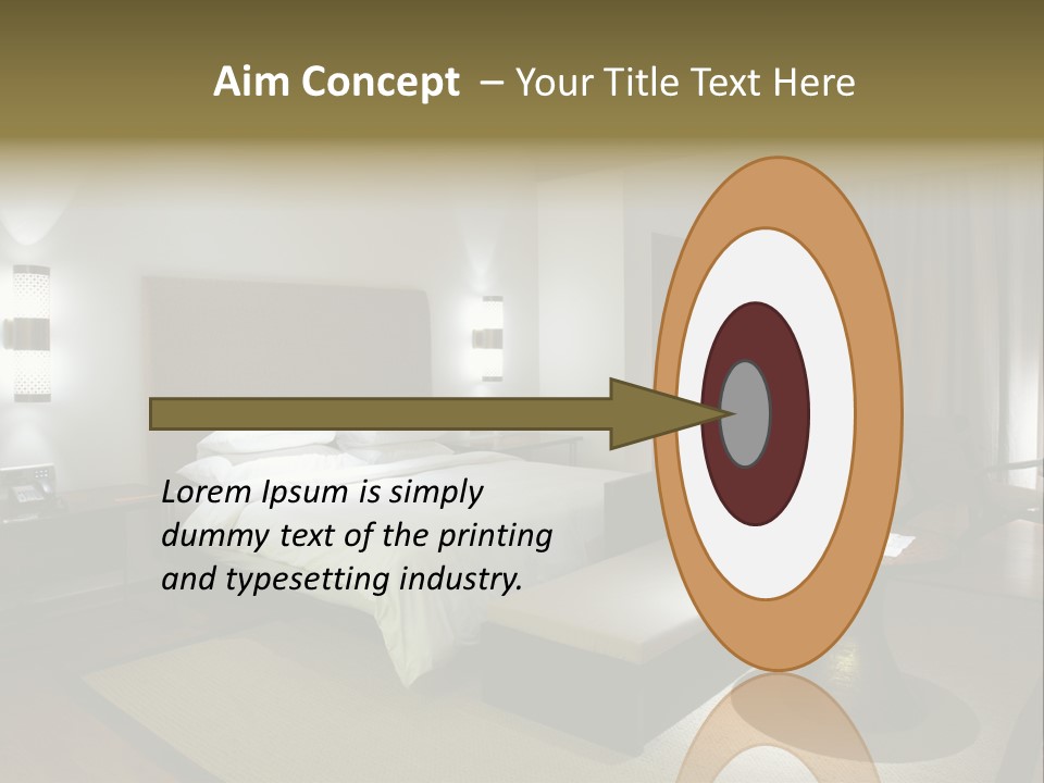 Pillow Bed Suite PowerPoint Template