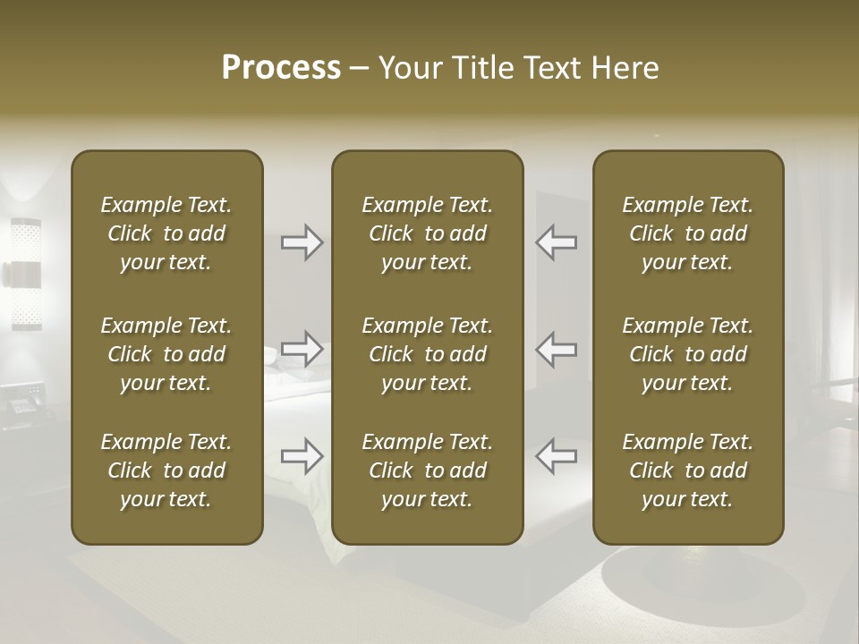 Pillow Bed Suite PowerPoint Template