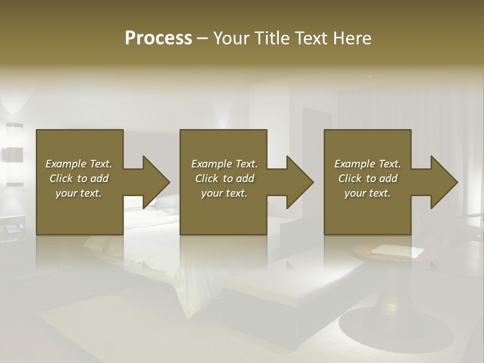 Pillow Bed Suite PowerPoint Template