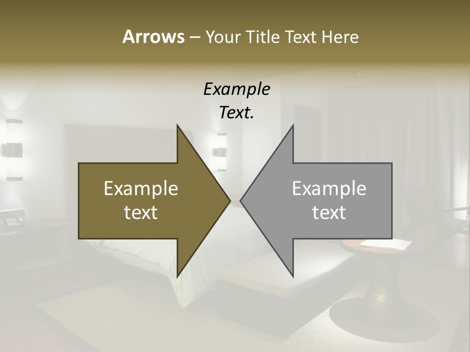 Pillow Bed Suite PowerPoint Template