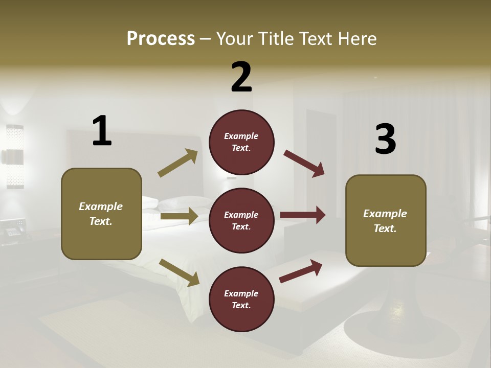 Pillow Bed Suite PowerPoint Template