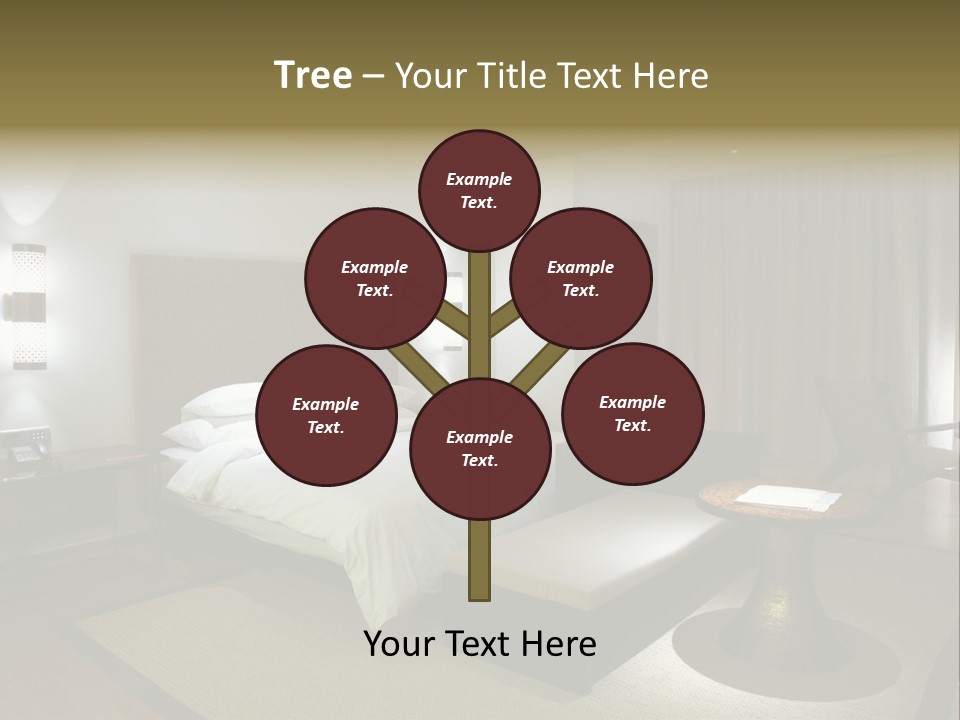 Pillow Bed Suite PowerPoint Template