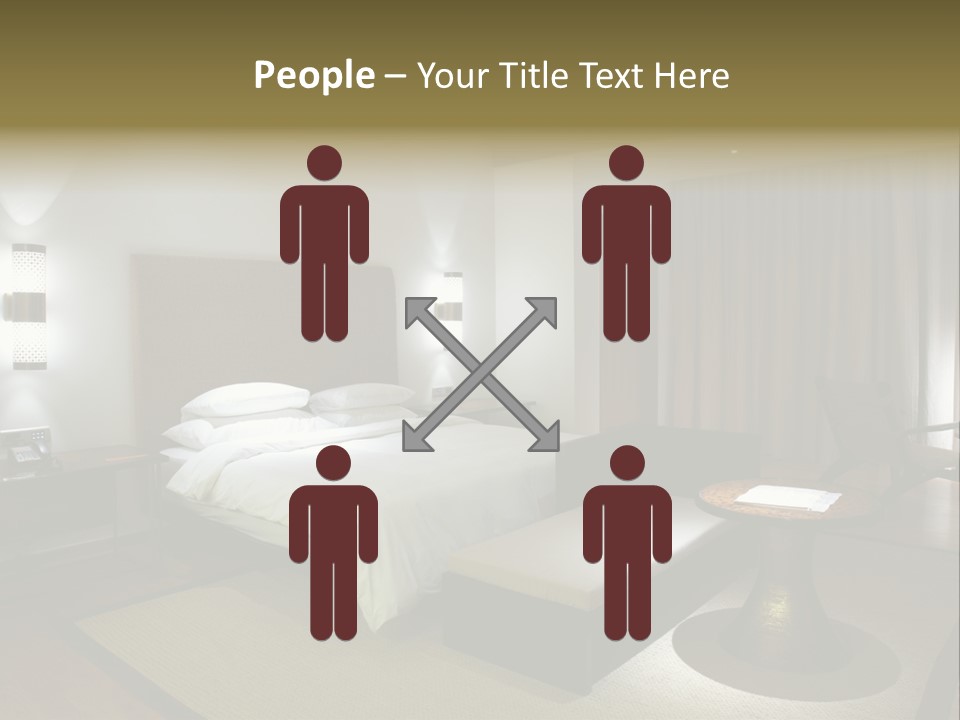 Pillow Bed Suite PowerPoint Template