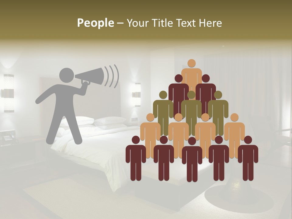 Pillow Bed Suite PowerPoint Template