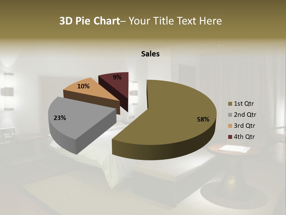 Pillow Bed Suite PowerPoint Template