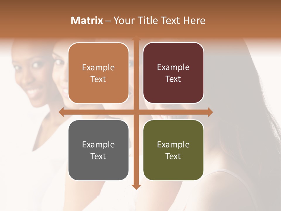 Selective Standing Depth Of Field PowerPoint Template