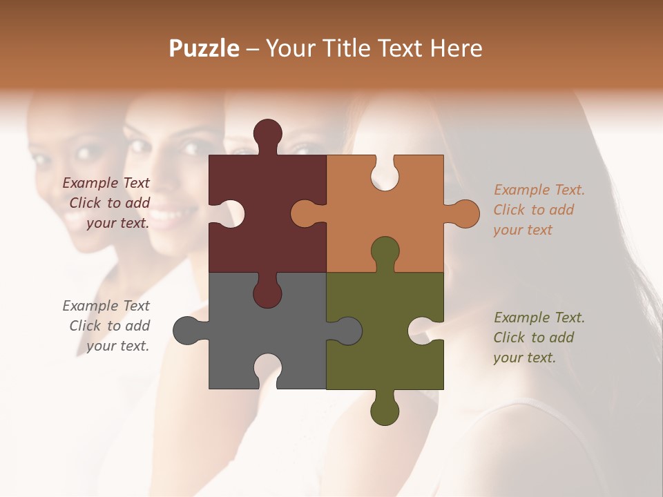 Selective Standing Depth Of Field PowerPoint Template