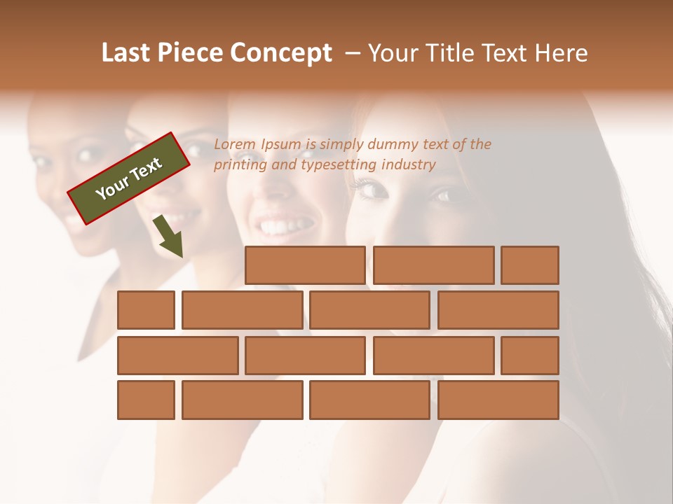 Selective Standing Depth Of Field PowerPoint Template