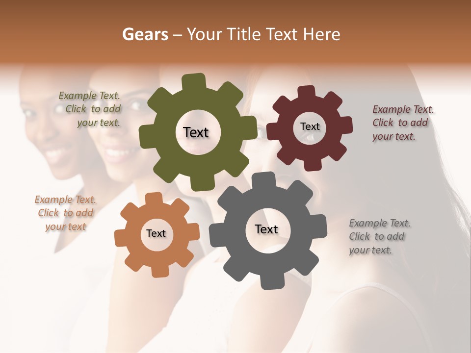 Selective Standing Depth Of Field PowerPoint Template