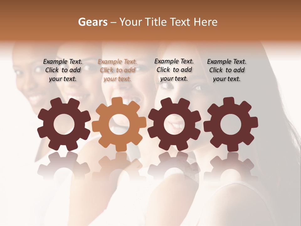 Selective Standing Depth Of Field PowerPoint Template