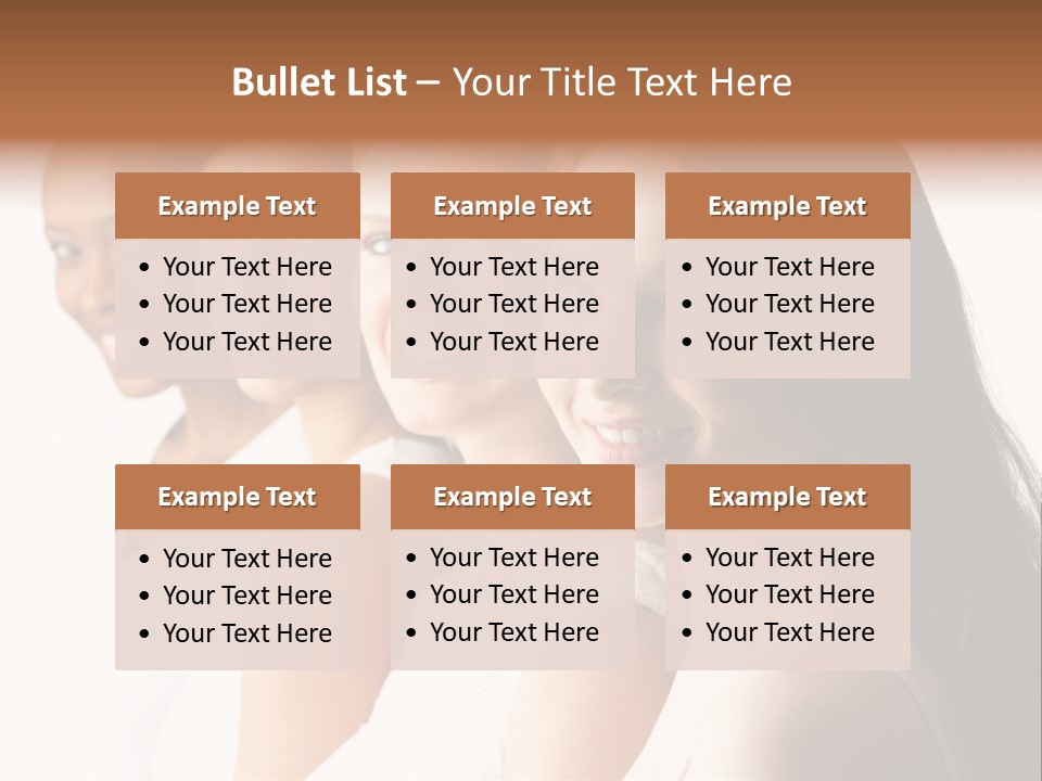 Selective Standing Depth Of Field PowerPoint Template