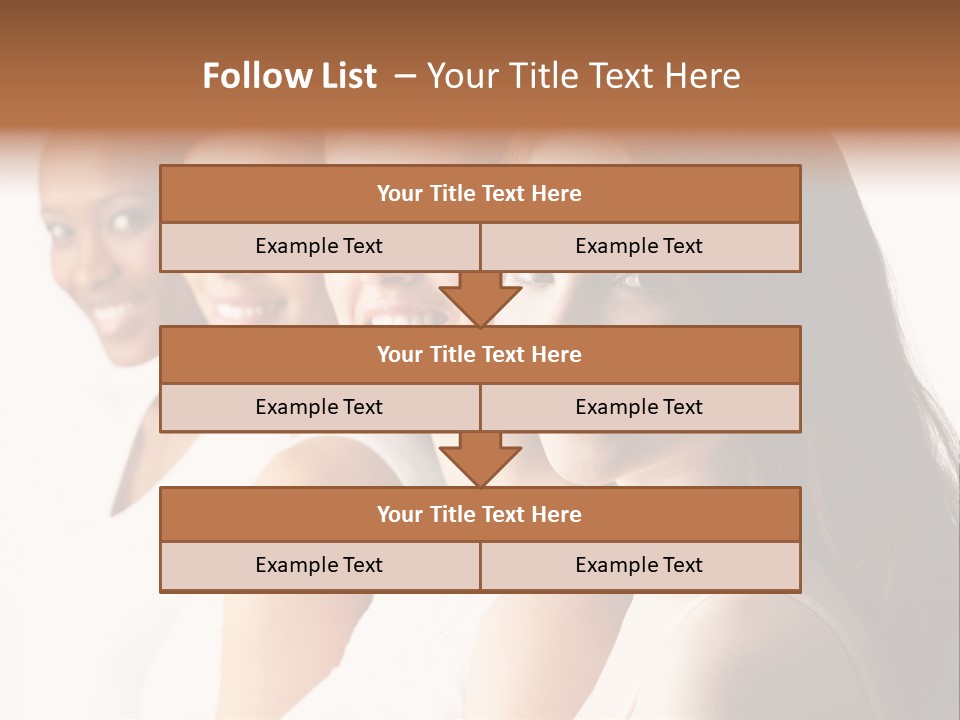 Selective Standing Depth Of Field PowerPoint Template