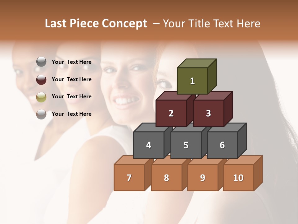 Selective Standing Depth Of Field PowerPoint Template