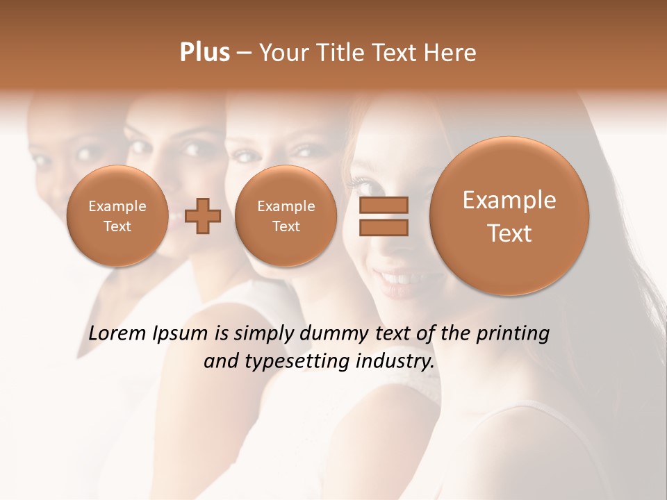 Selective Standing Depth Of Field PowerPoint Template