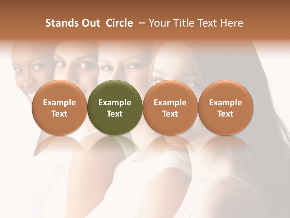 Selective Standing Depth Of Field PowerPoint Template