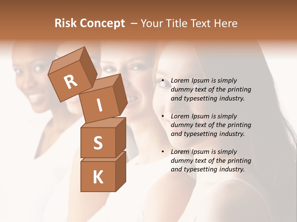 Selective Standing Depth Of Field PowerPoint Template