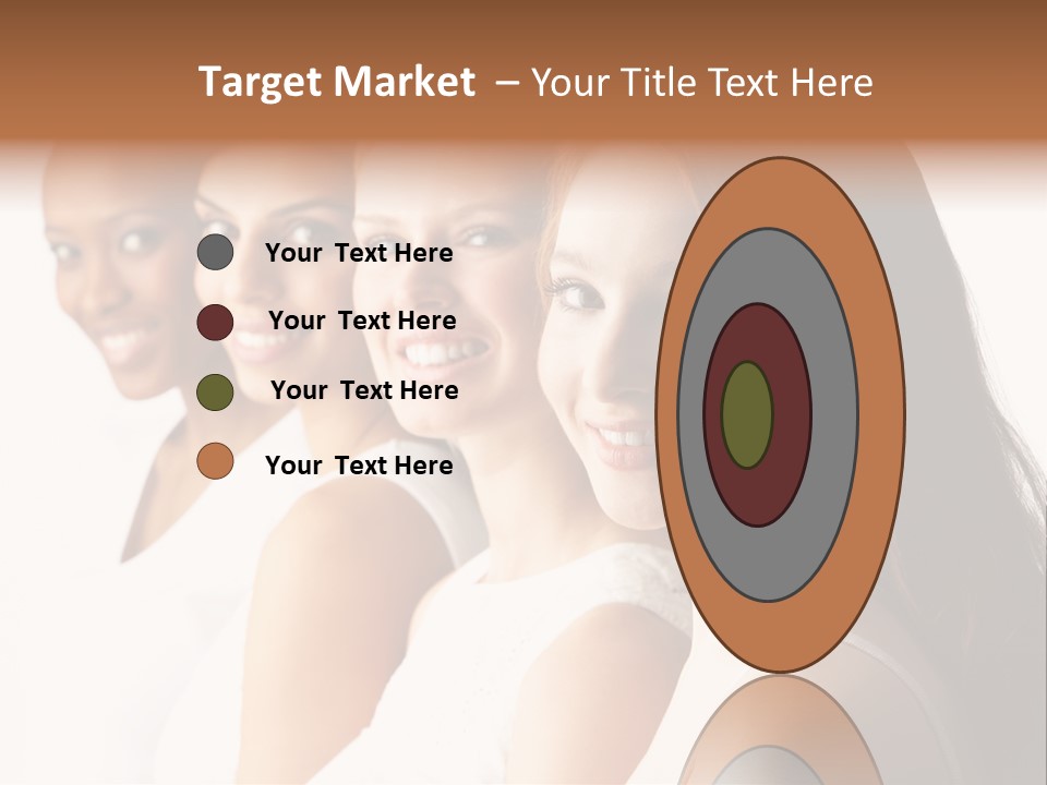 Selective Standing Depth Of Field PowerPoint Template